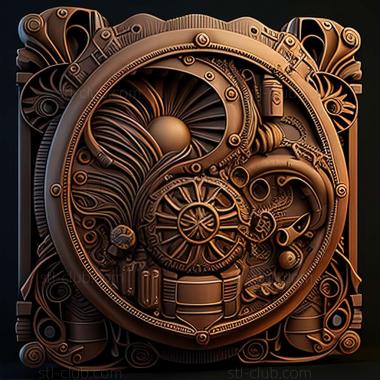 3D model steam punk (STL)